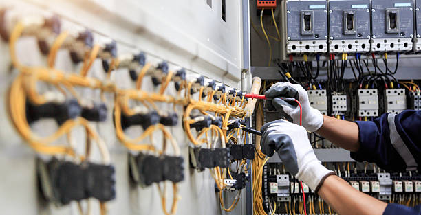 Professional Electrician technician working in Georgetown, PA